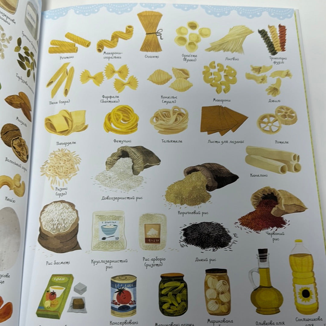 1000 назв їжі / Книги для розвитку дітей