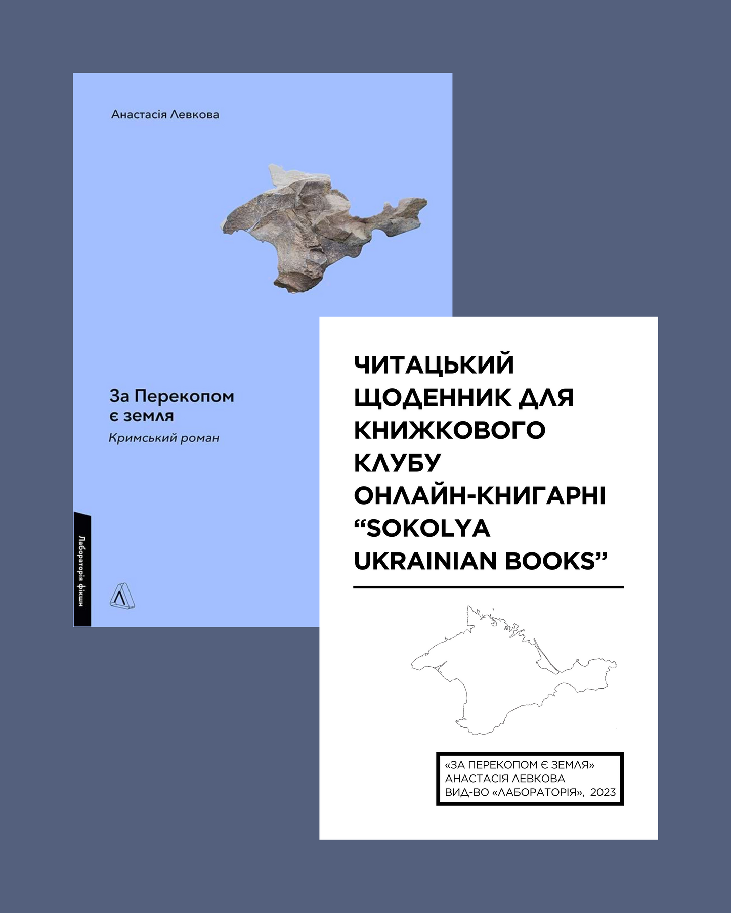 Електронний читацький щоденник для книжкового клубу до роману Анастасії Левкової "За Перекопом є земля". Розроблений Вікторією Барбанюк / Читацькі щоденники в США
