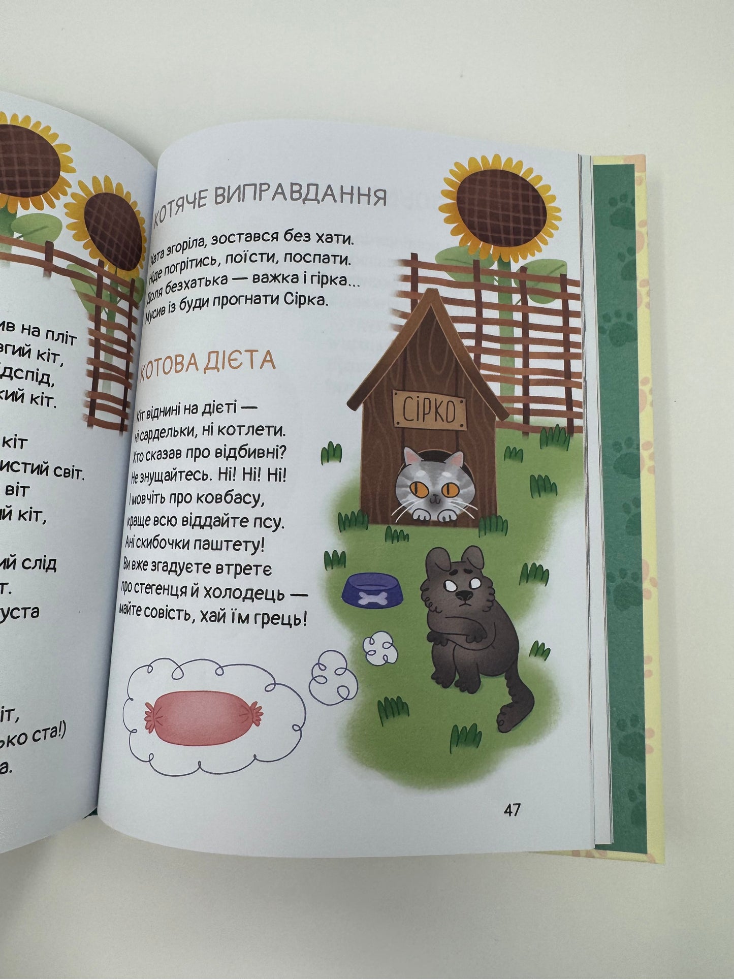Кому кота? Зоряна Лісевич / Вірші для дітей українські книги