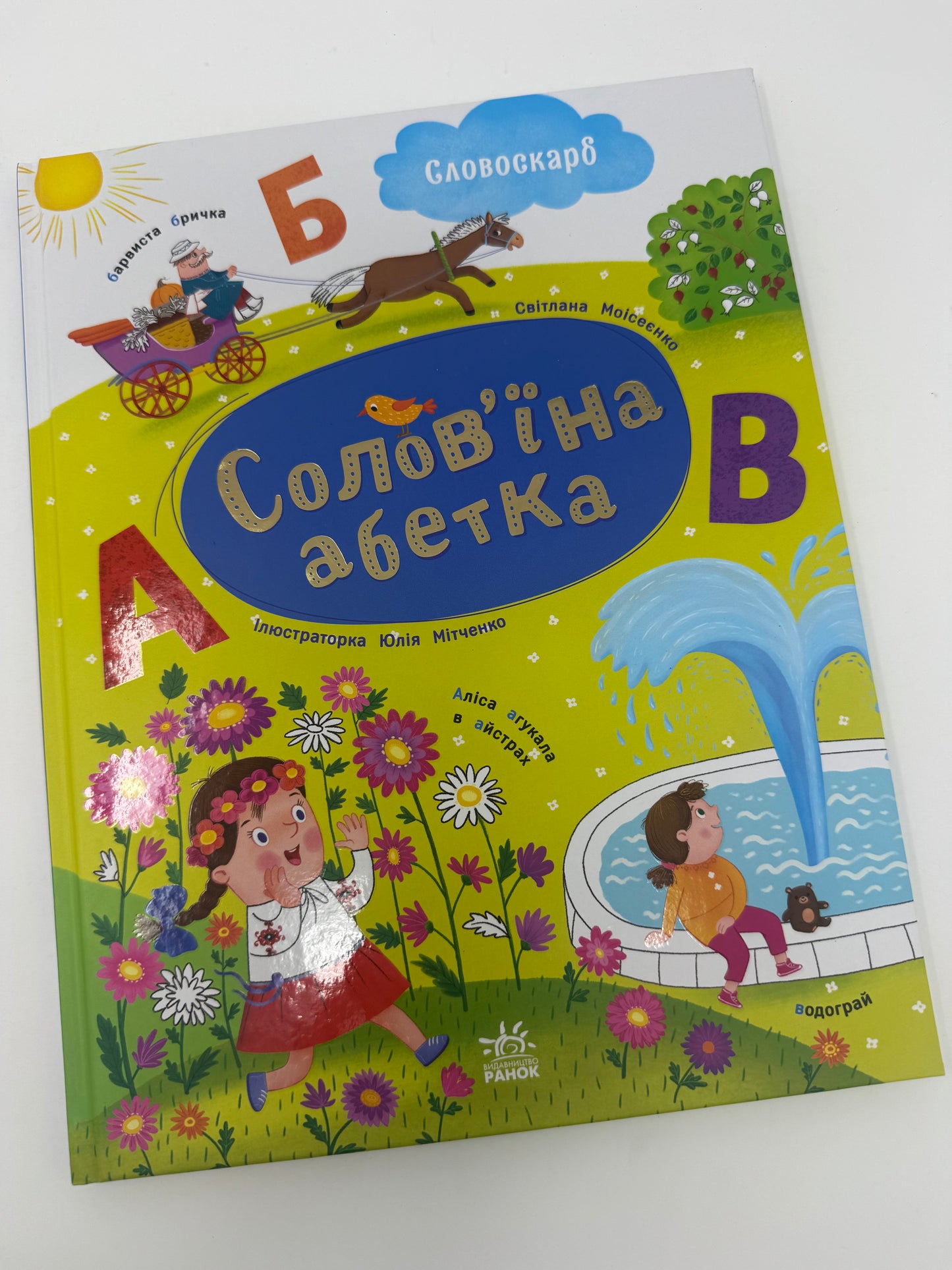Соловʼїна абетка. Словоскарб / Українські абетки купити книги абетка