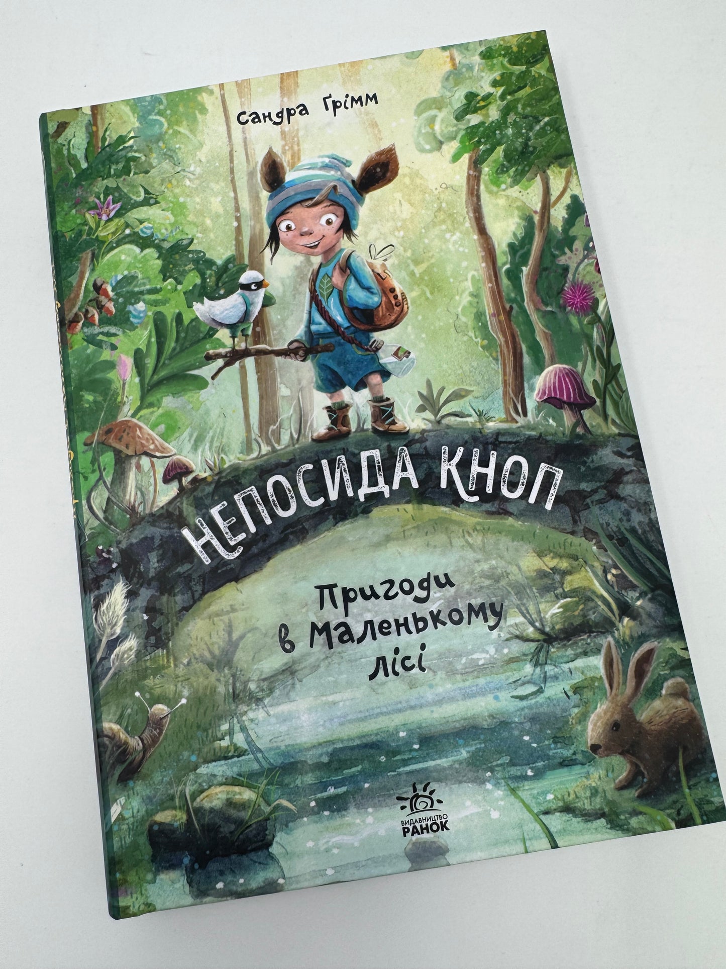 Непосида Кноп. Пригоди в Маленькому лісі. Книга 1. Сандра Ґрімм / Книги для дітей українською