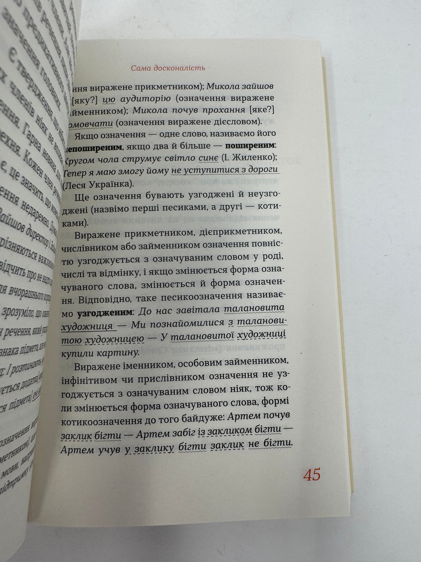 Бути українською. Речення і його знаки. Ольга Дубчак / Книги про українську мову