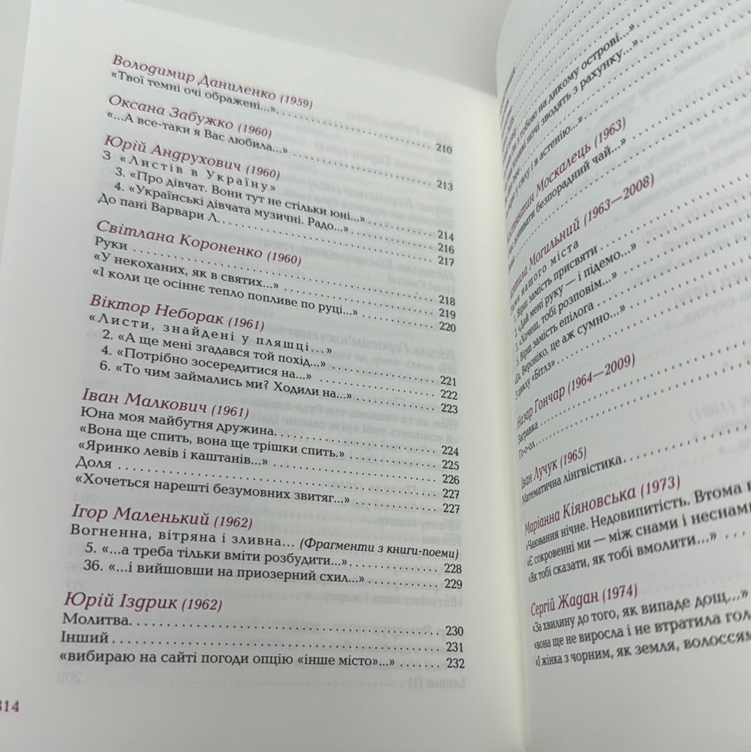 Так ніхто не кохав. Антологія української поезії про кохання / Книги української поезії