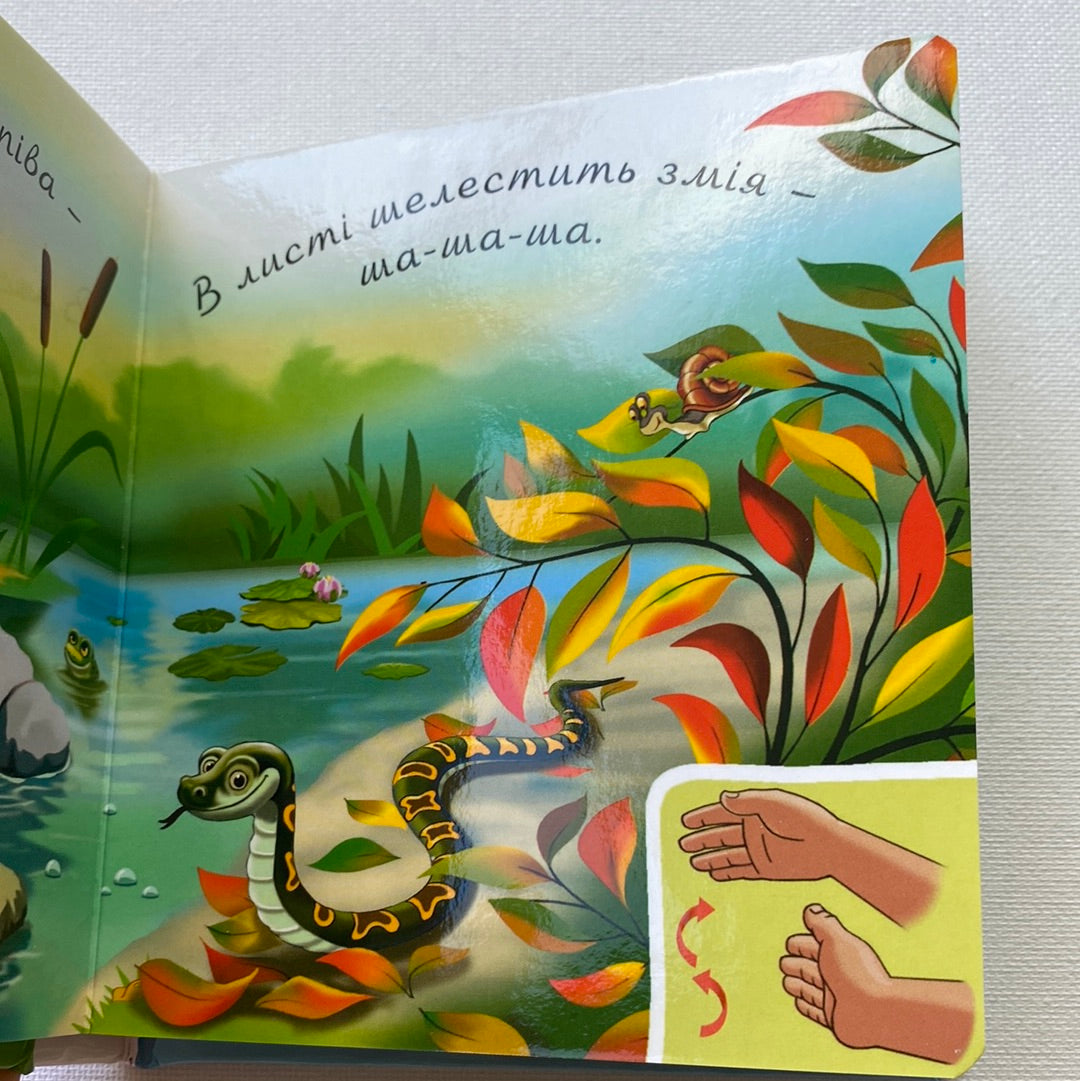 У лісі біля річки. Аґусики вчаться говорити / Улюблені книги для малят від 0 років