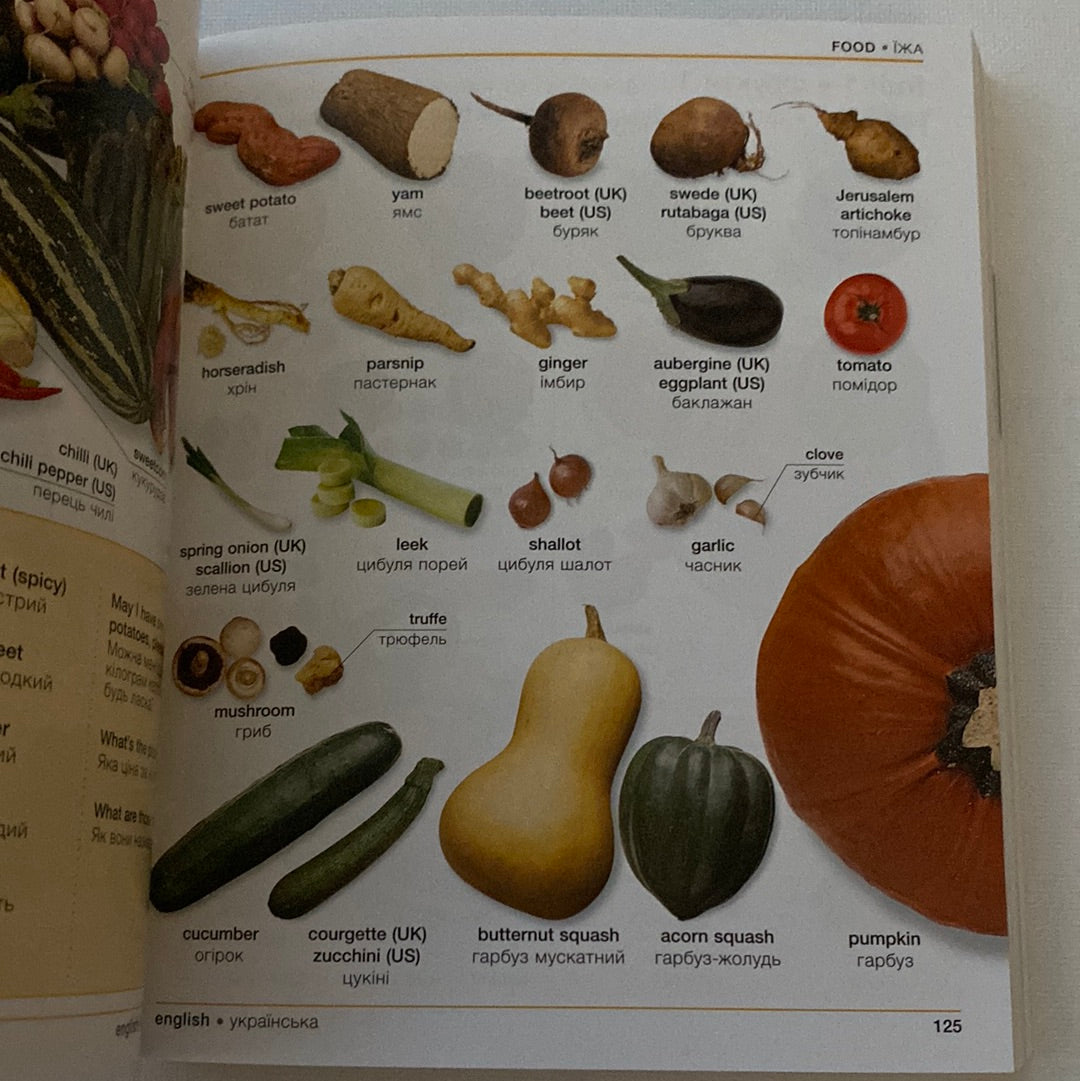 English-Ukrainian bilingual dictionary VISUAL / Англійсько-український ілюстрований двомовний словник