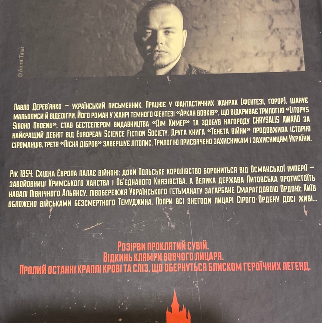 Пісня дібров. Літопис Сірого Ордену. Павло Дерев‘янко / Сучасна українська проза