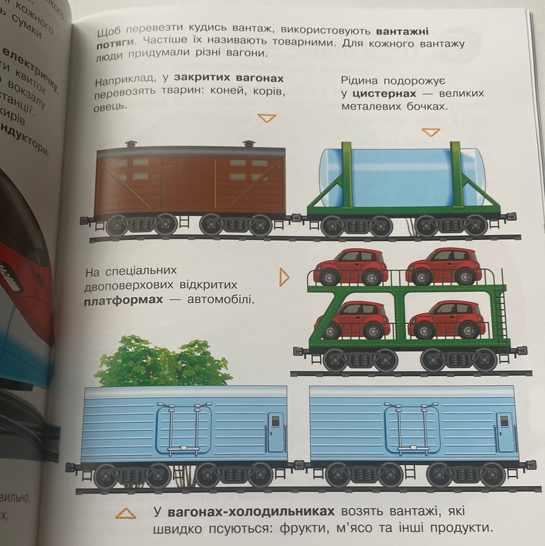 Транспорт. Енциклопедія дошкільника / Пізнавальні книги для дітей