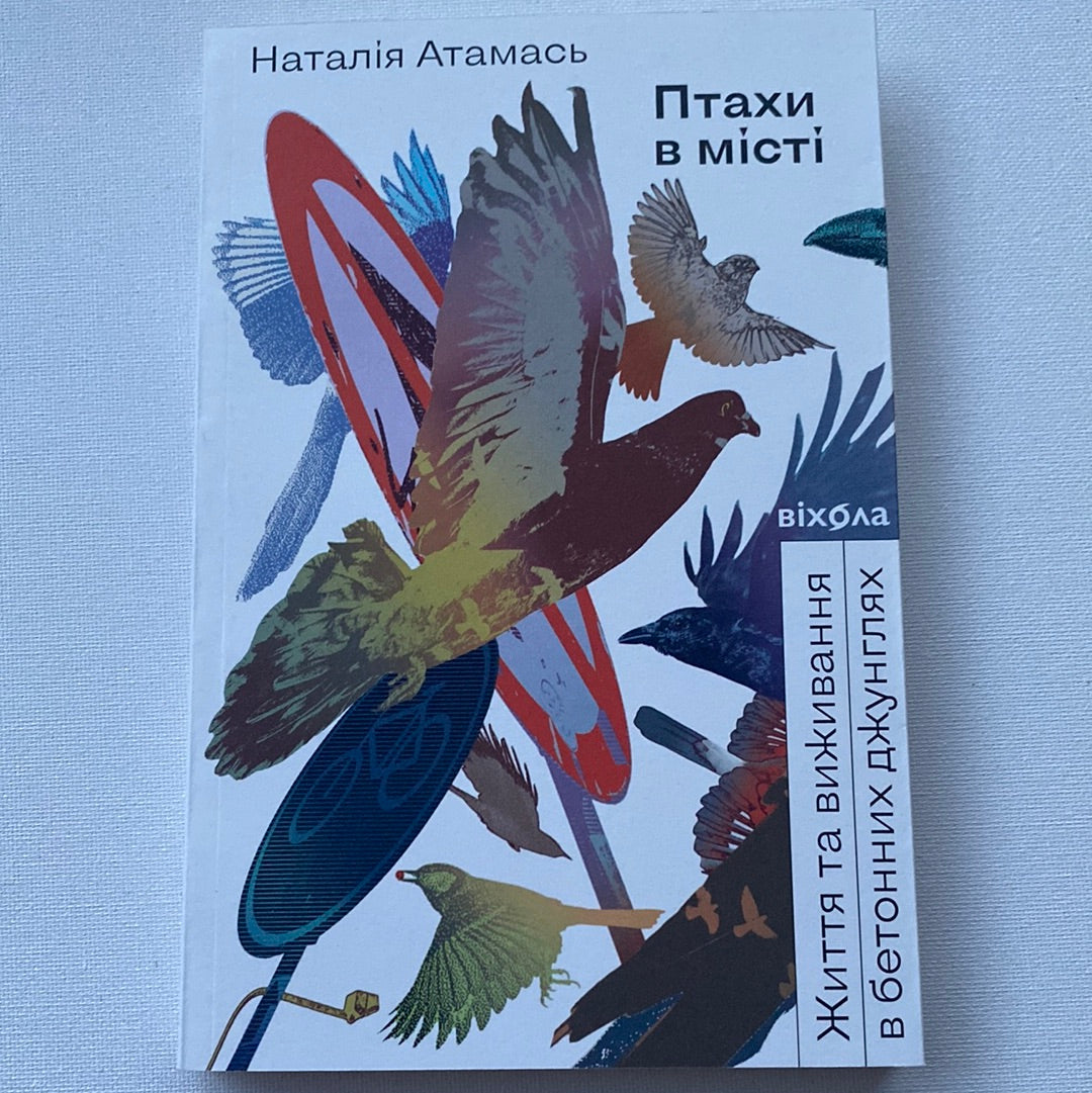 Птахи в місті. Життя та виживання в бетонних джунглях. Наталія Атамась / Пізнавальні книги від українських авторів