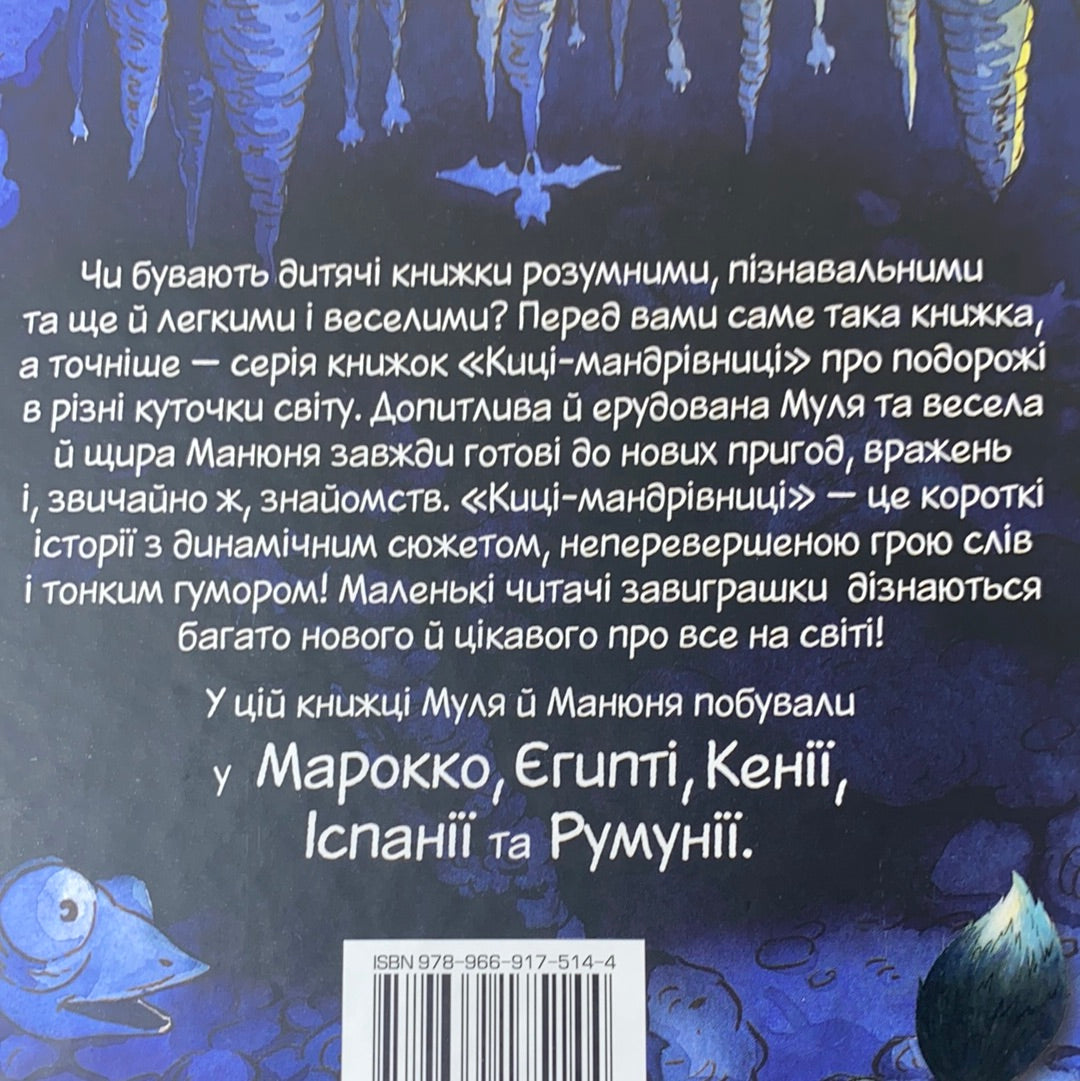 Киці-мандрівниці. Страшно цікава казка. Книга 3. Галина Манів / Best kids Ukrainian book