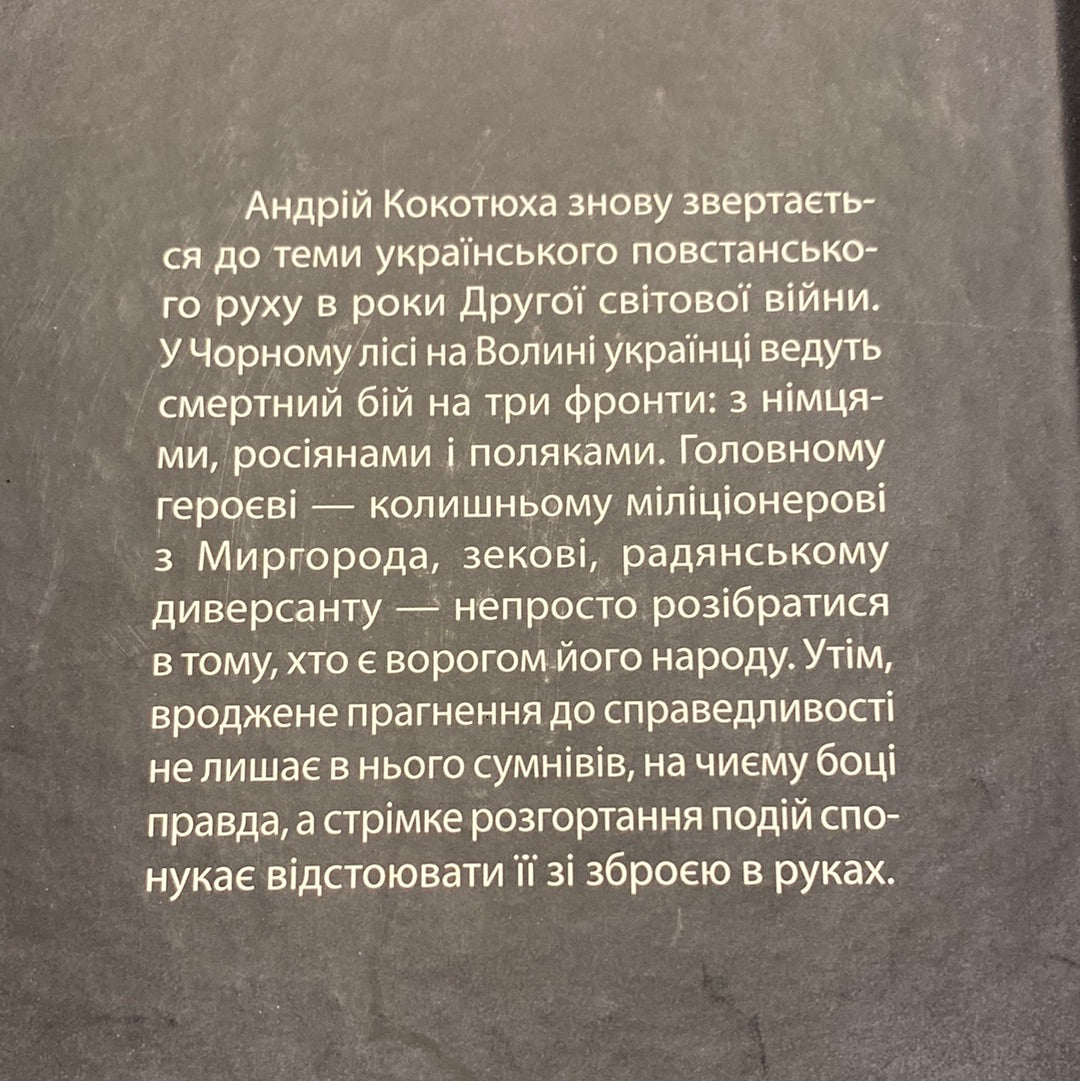Чорний ліс. Андрій Кокотюха / Сучасна українська проза в США