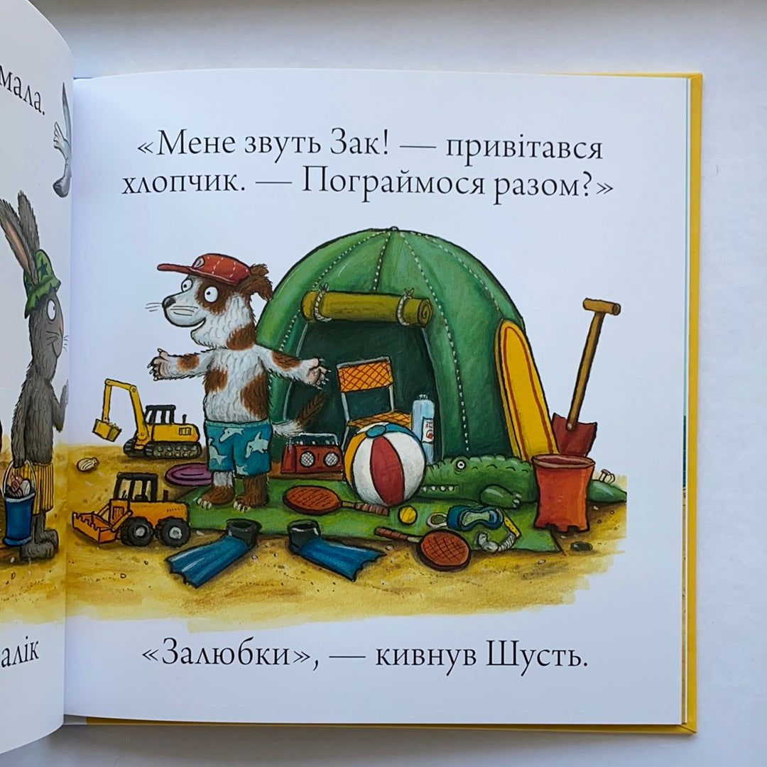 Шусть і Шуня. Новий друг / Ukrainian book for kids. Улюблені книги іноземних авторів