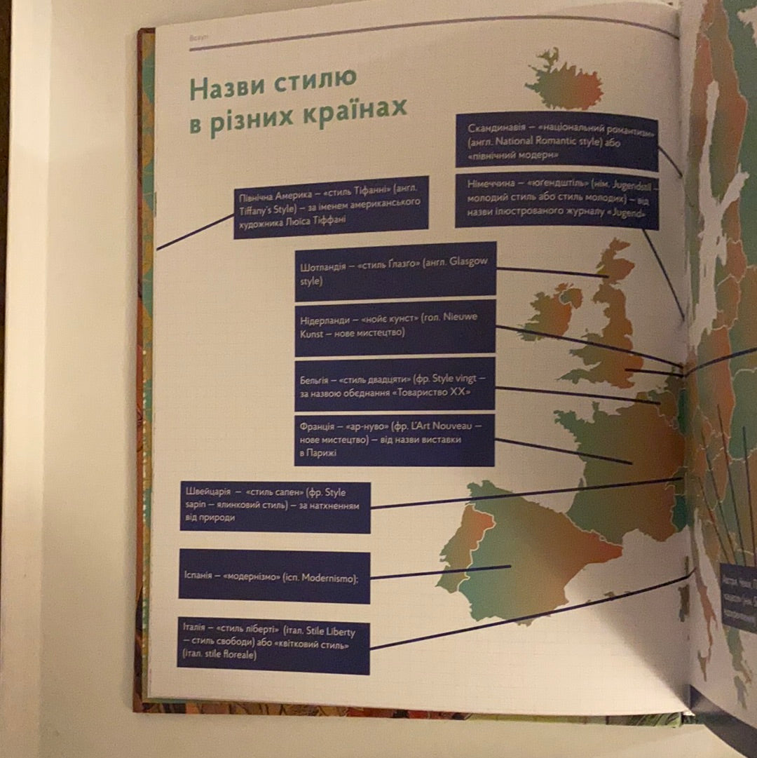 АР-НУВО. Стилі українського мистецтва ХХ-го століття. Ірина Магдиш / Gift books about Ukraine. Світові про Україну