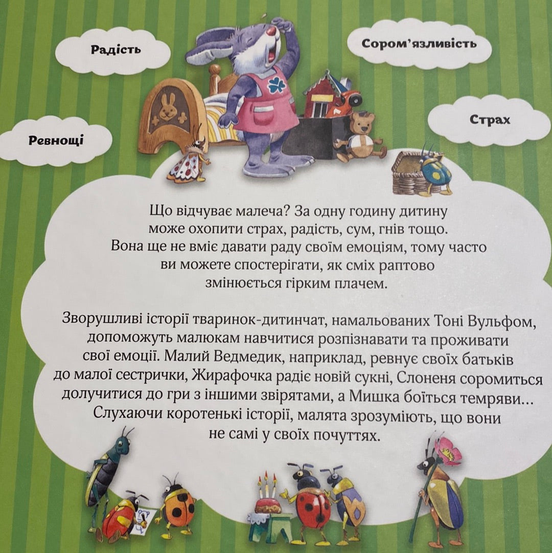 Мої перші емоції. Анналіза Лей, Тоні Вульф / Книги про емоції для дітей