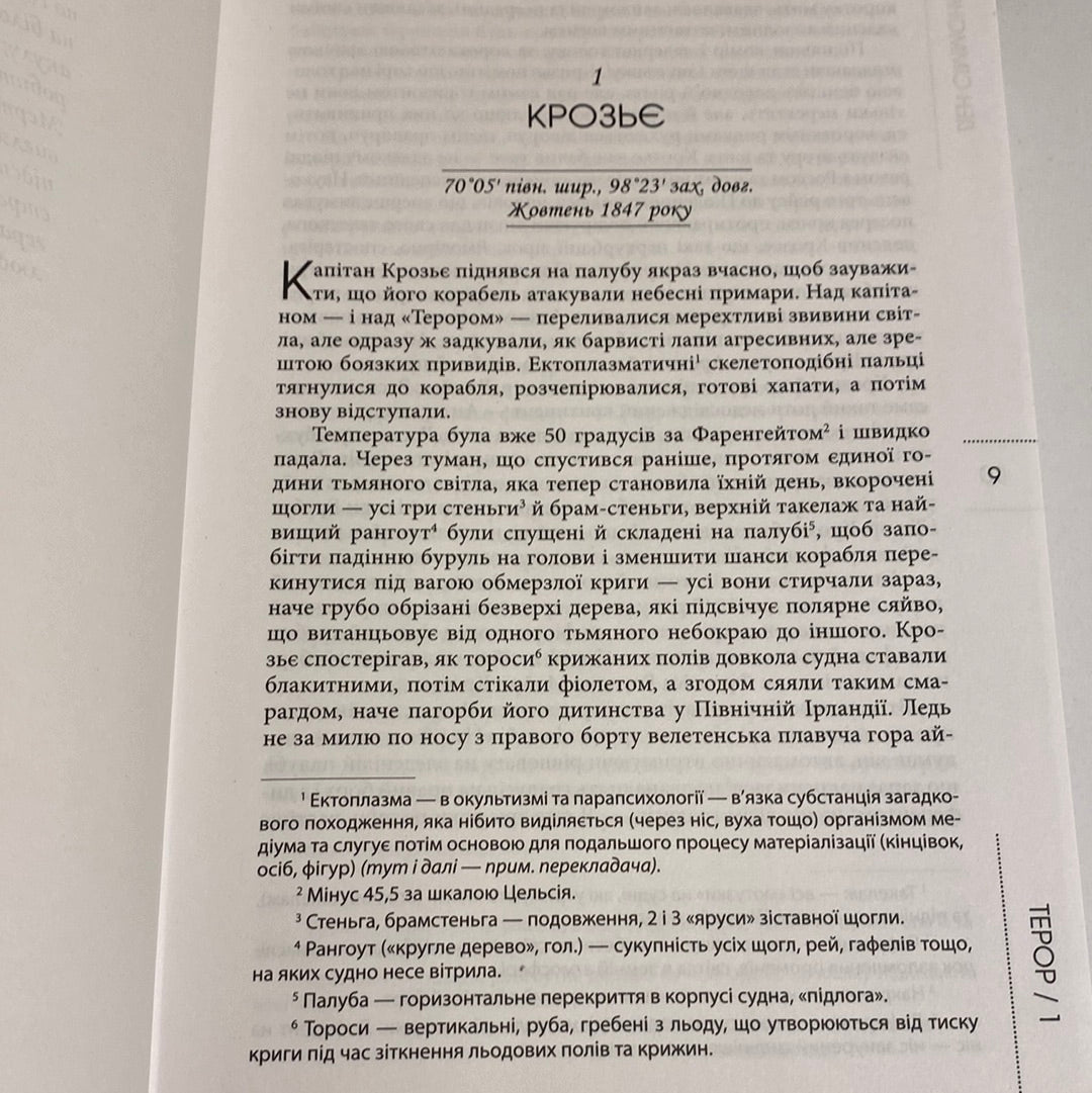 Терор. Ден Сіммонс / Світові бестселери українською в США