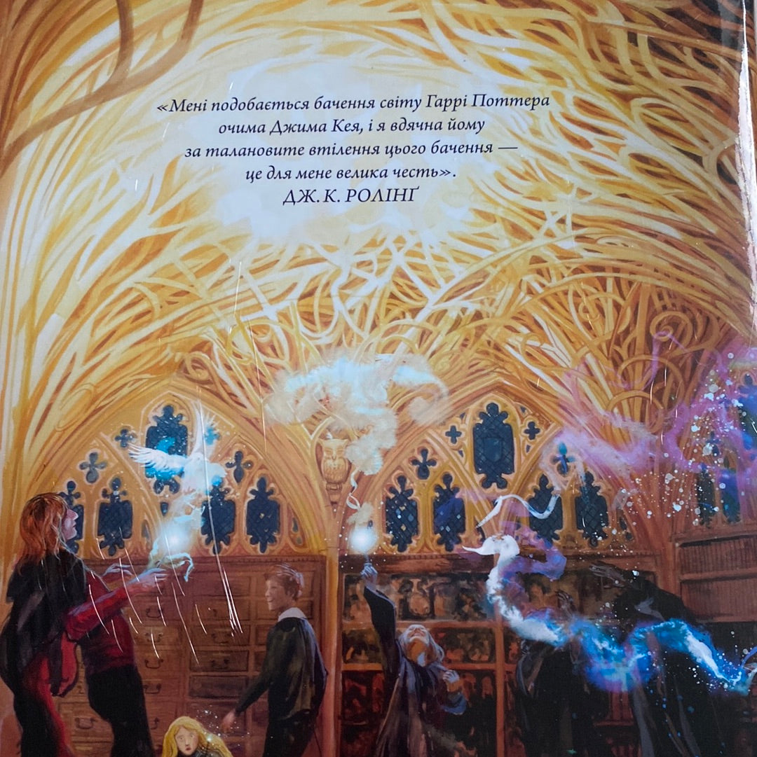 Гаррі Поттер і Орден Фенікса. Велике ілюстроване видання. Дж. К. Ролінґ / Ukrainian Harry Potter in USA