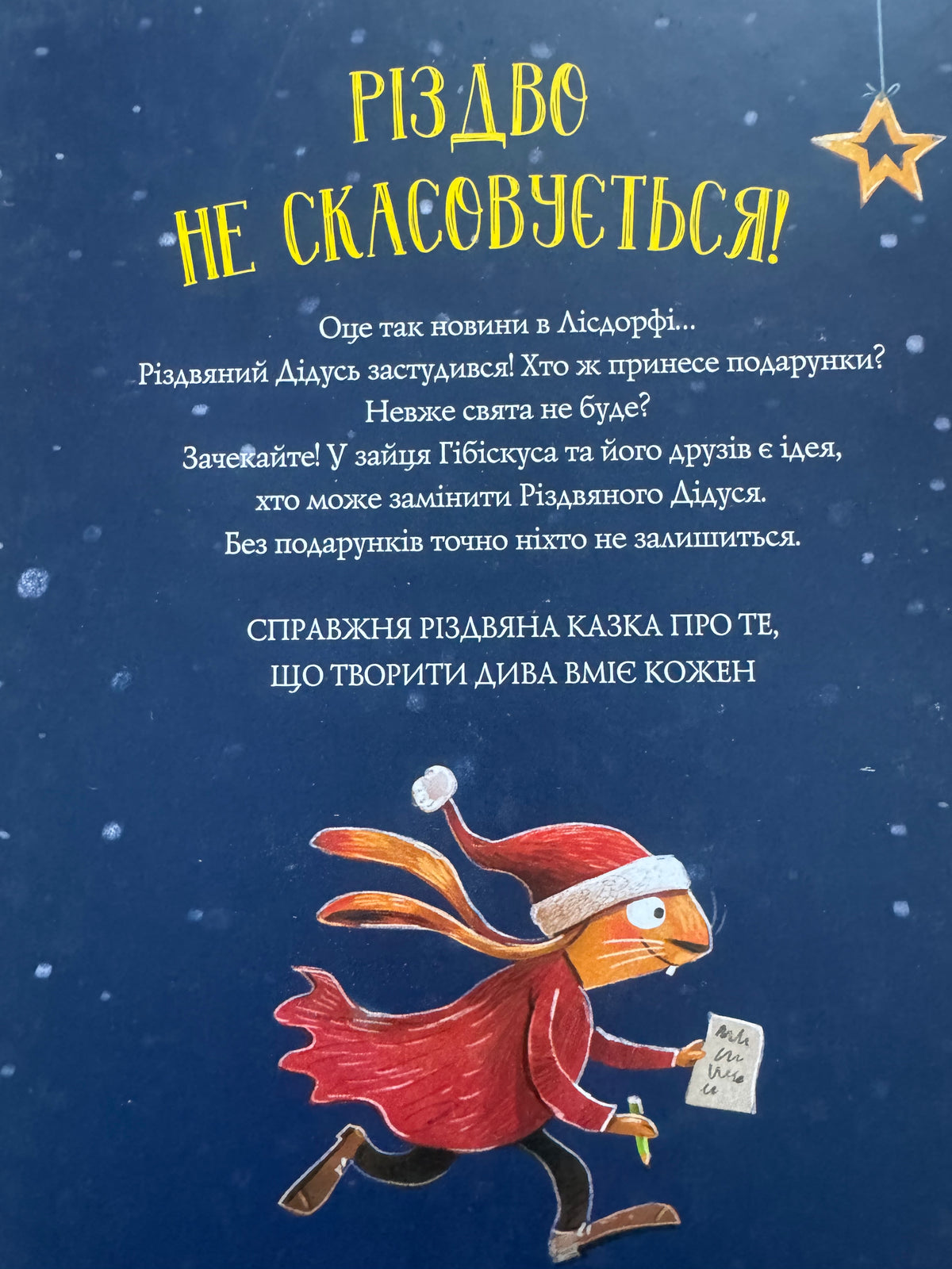 Заєць Гібіскус і Різдвяний Звір. Андреас Кеніґ / Різдвяні книги для дітей купити