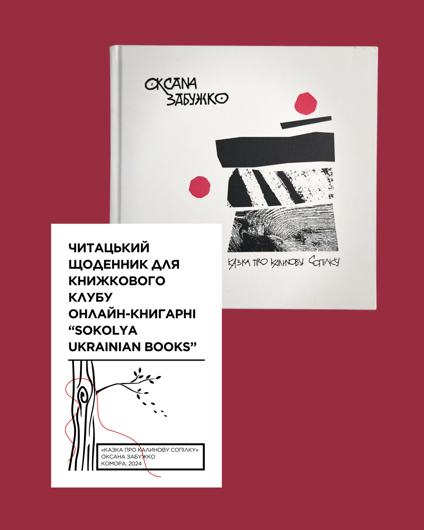 Електронний читацький щоденник для книжкового клубу до повісті Оксани Забужко «Казка про калинову сопілку». Розроблений Вікторією Барбанюк / Читацькі щоденники в США