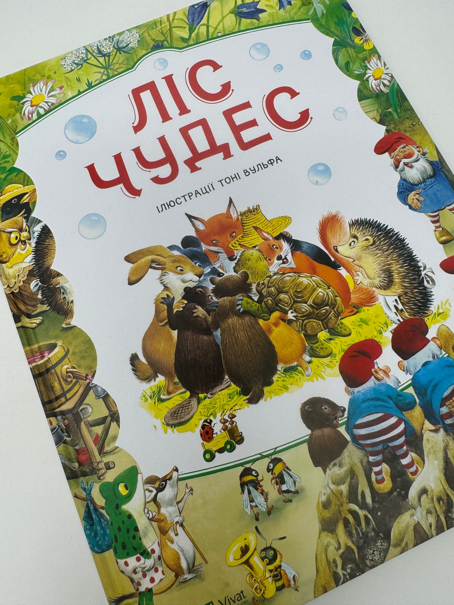 Ліс чудес. З ілюстраціями Тоні Вульфа / Книги для дітей українською купити США