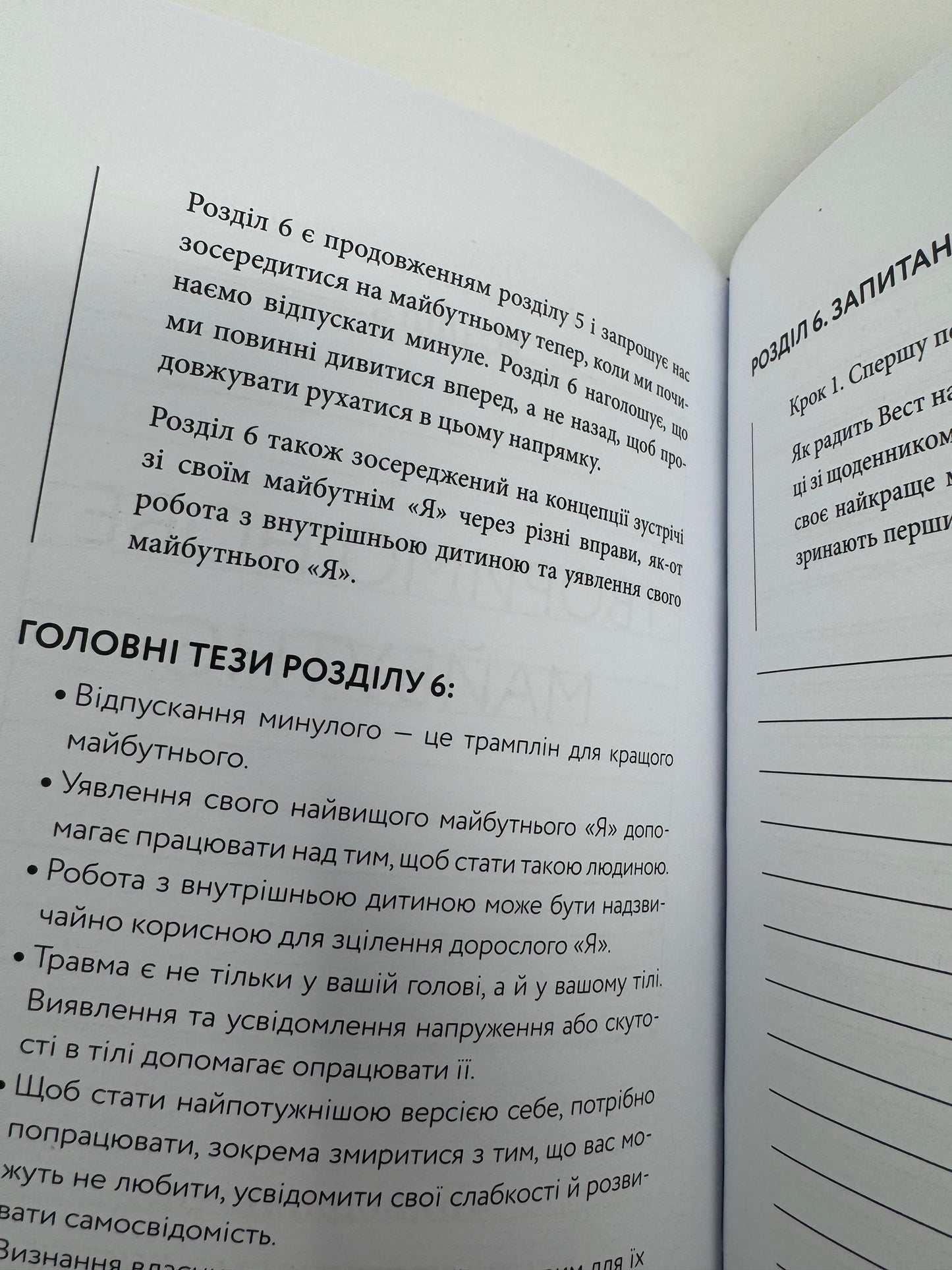 Workbook. Тією горою є ви. Як перетворити самосаботаж на самовдосконалення. Бріанна Вест / Книги для самопізнання