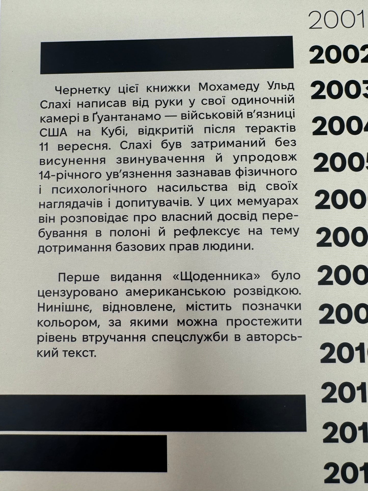 Щоденник Ґуантанамо. Мохамеду Ульд Слахі / Світові бестселери купити в США українською