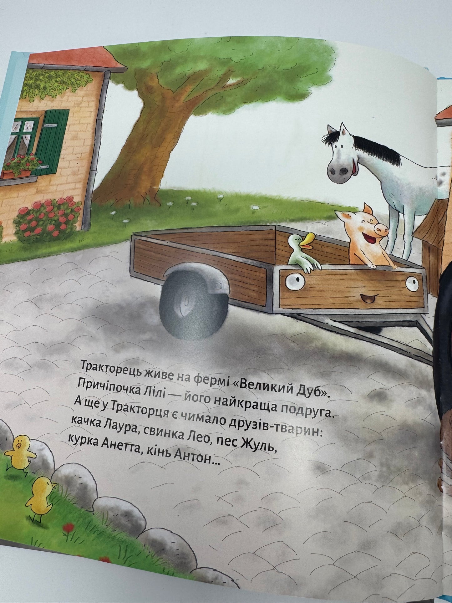 Тракторець ревнує. Наталі Квінтарт / Книги-картинки для дітей
