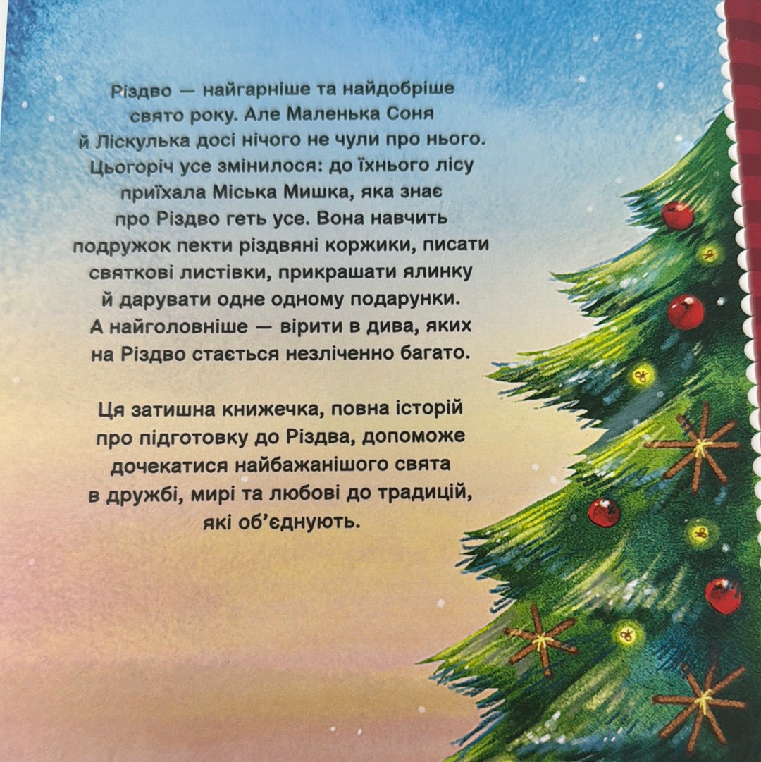 Маленька Соня в лісі різдвяних історій. Забіне Больман / Різдвяні книги для дітей