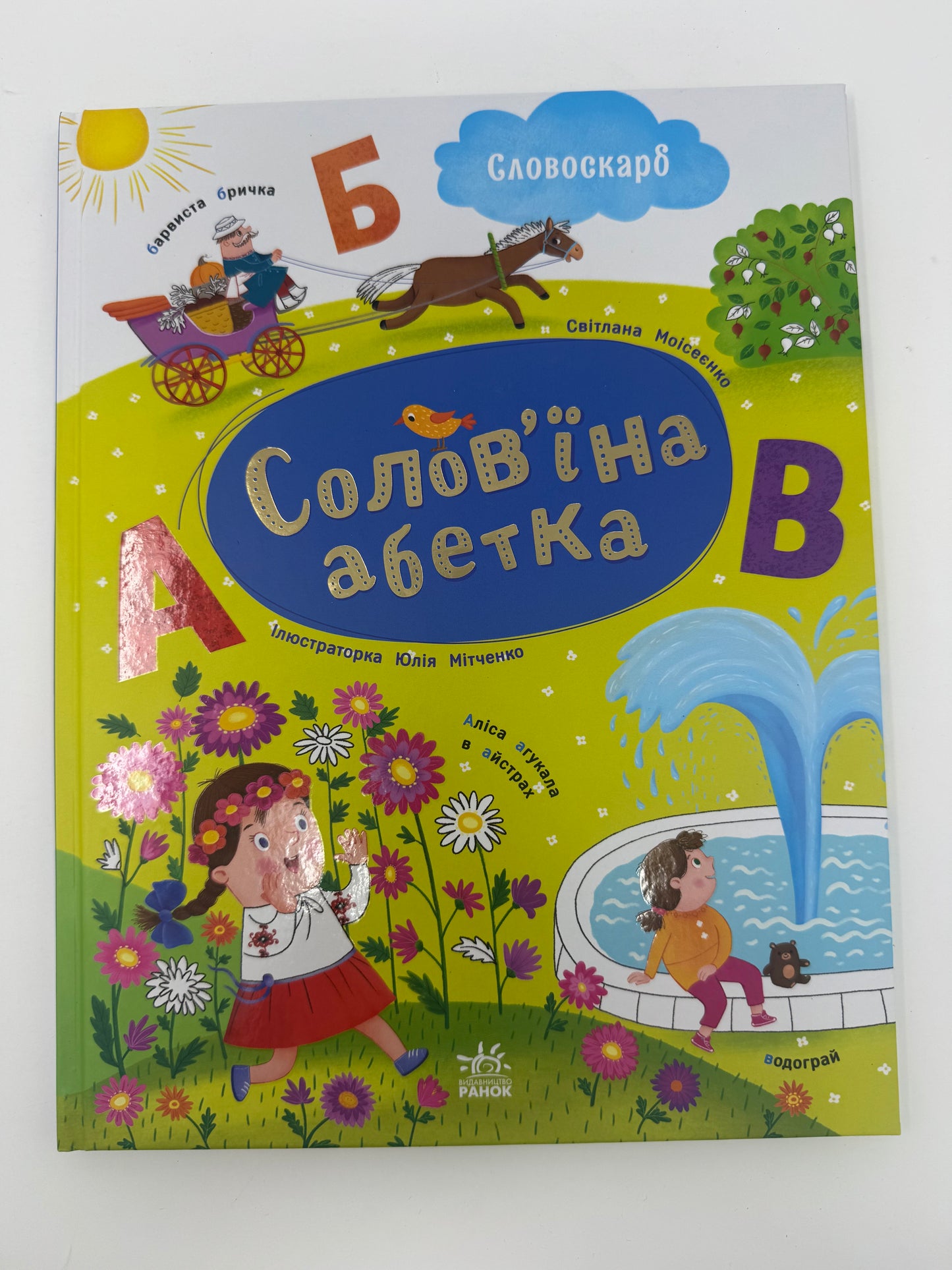 Соловʼїна абетка. Словоскарб / Українські абетки купити книги абетка