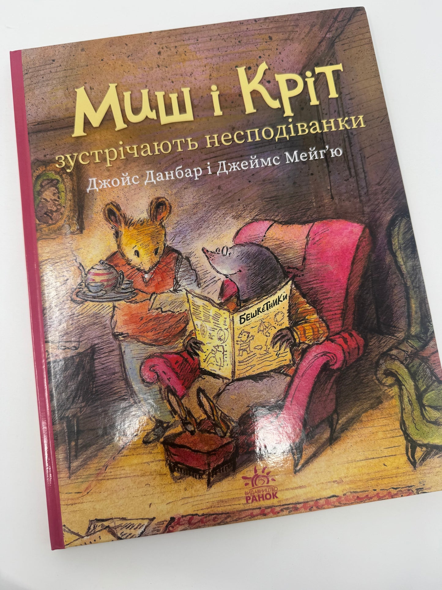 Миш і Кріт зустрічають несподіванки. Джойс Данбар і Джеймс Мейгʼю / Книги для дітей купити українською