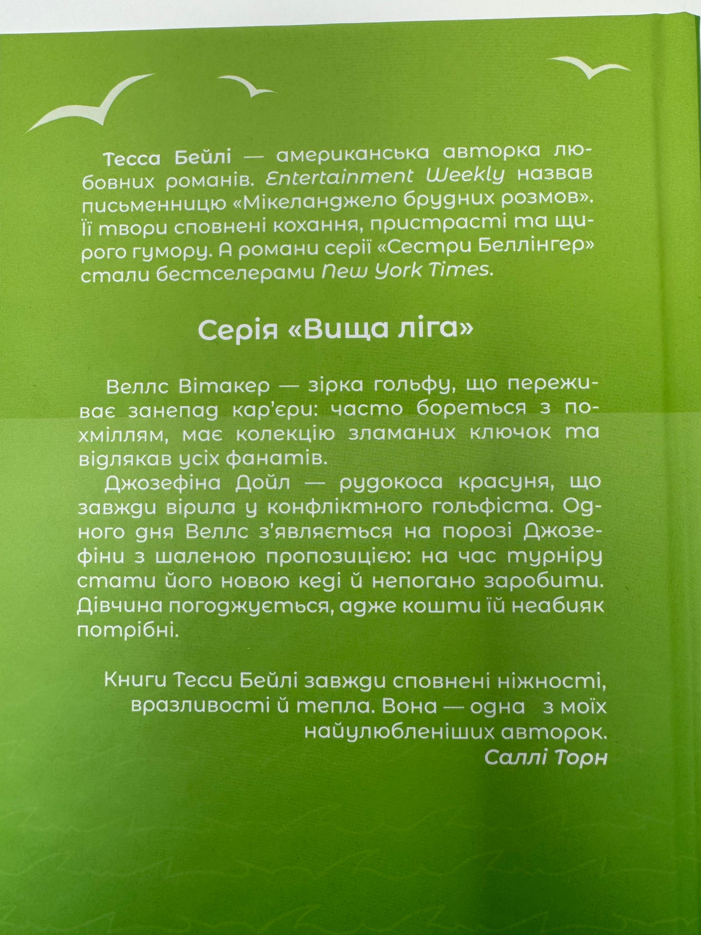 Фанатка. Вища ліга. Тесса Бейлі / Книги українською купити США