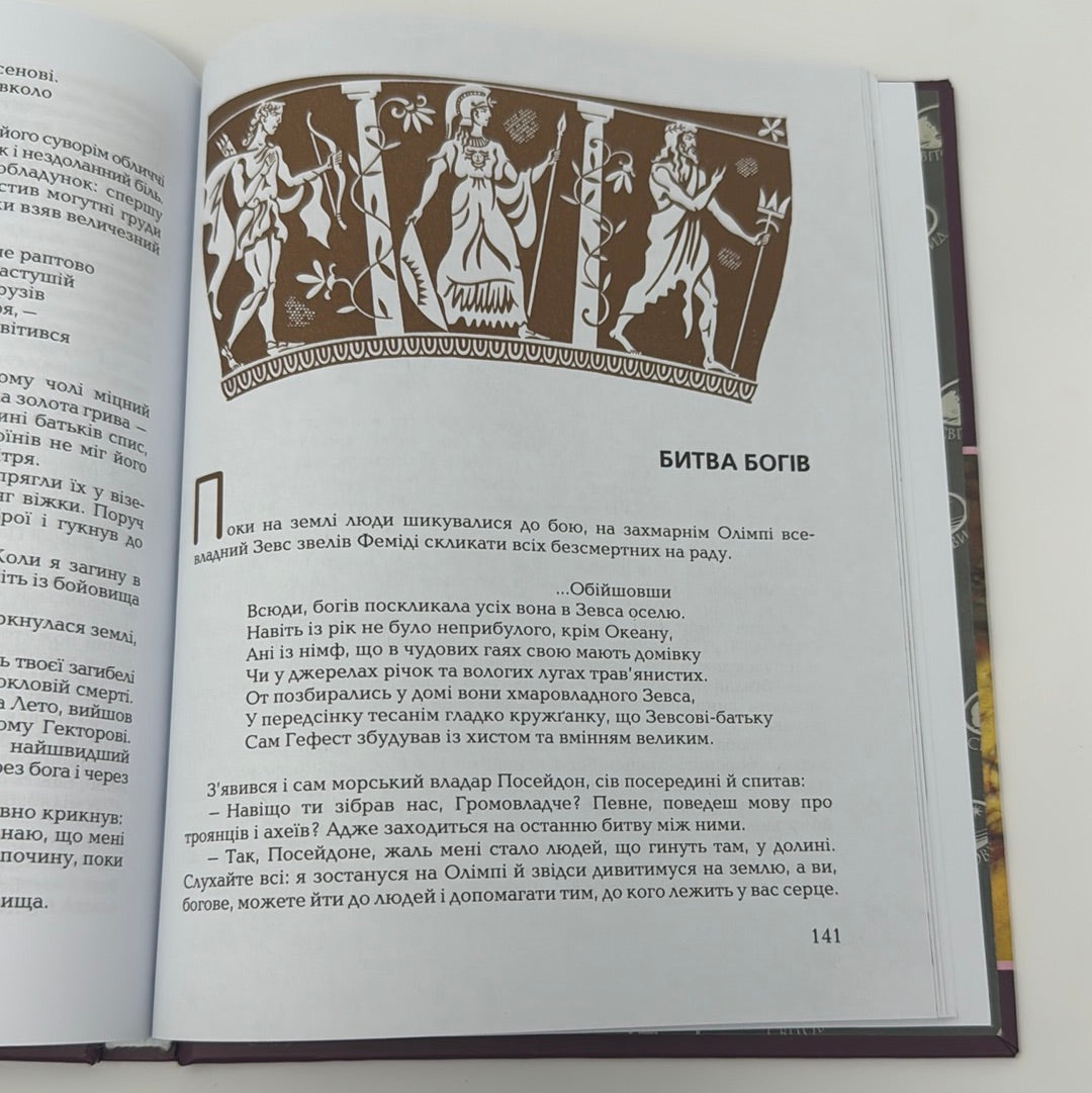 Гомерова «Іліада». Серія «Світовид» / Древньогрецька література українською