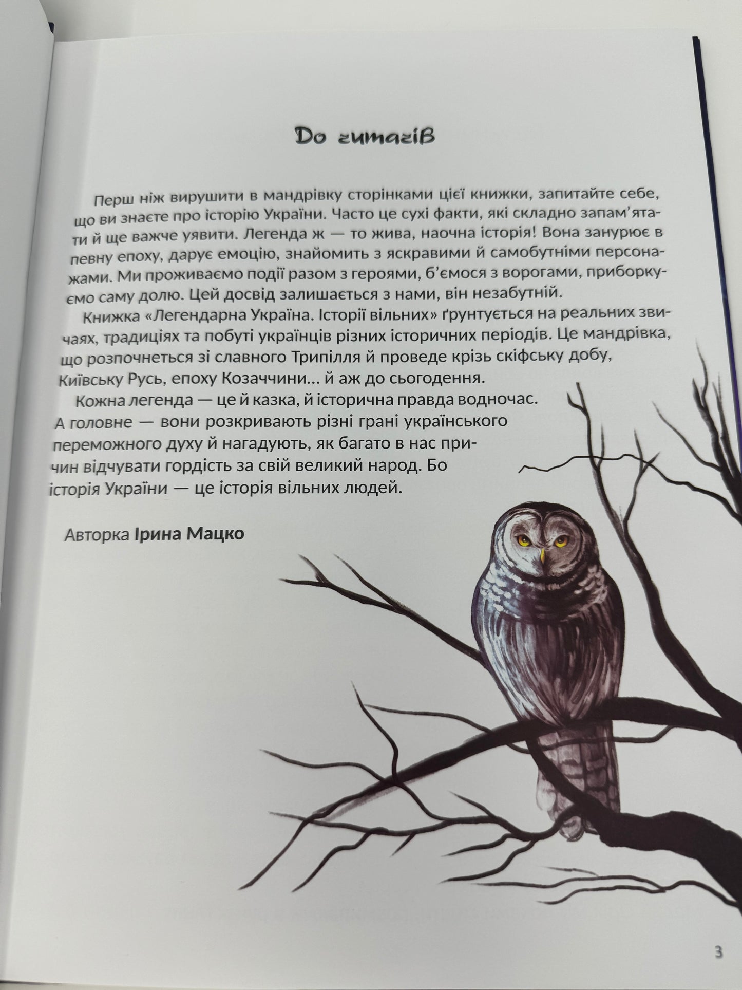 Легендарна Україна. Історії вільних. Ірина Мацко / Книги для дітей про Україну