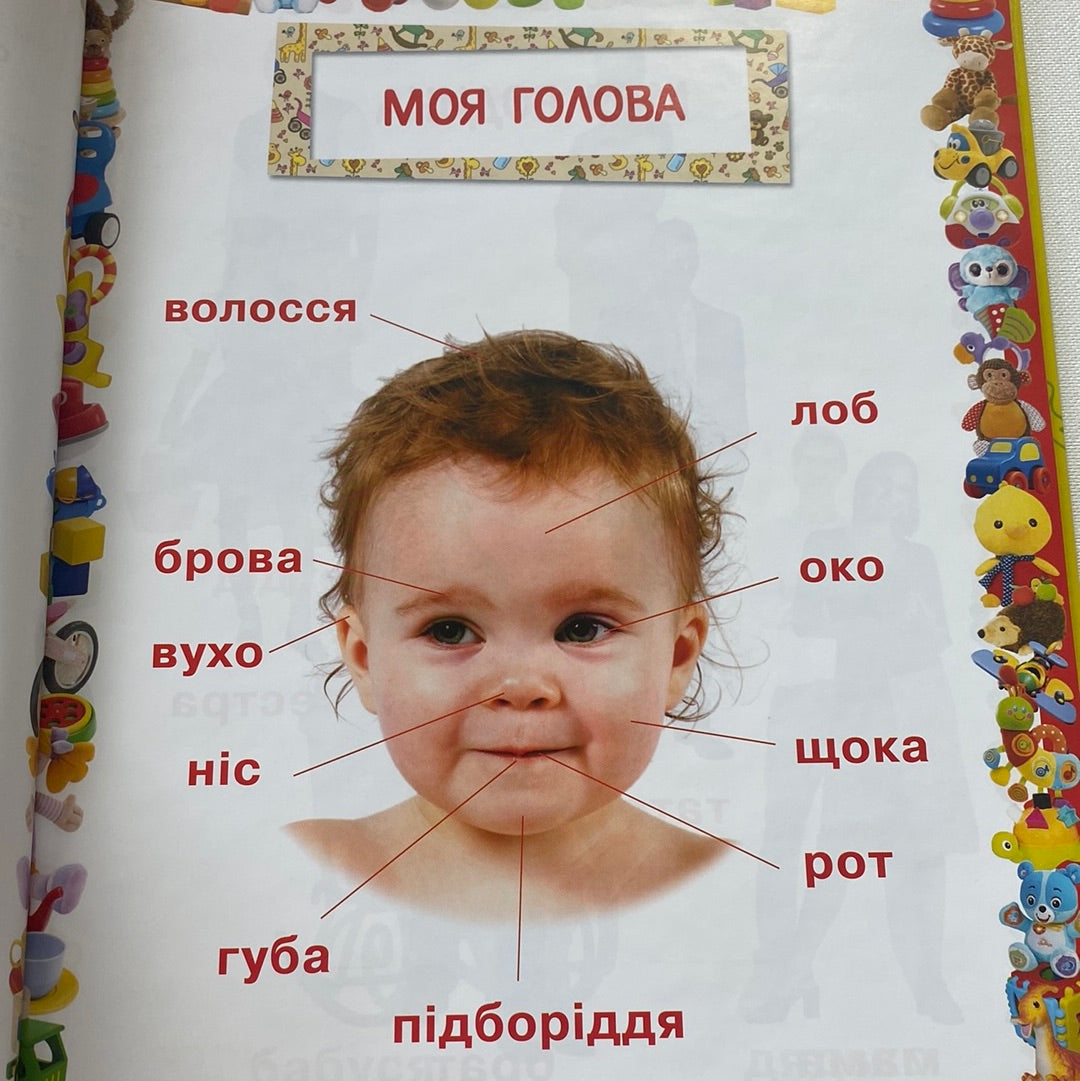 Улюблена книжка малюка від 6 місяців до 4 років / Українські книги для малят