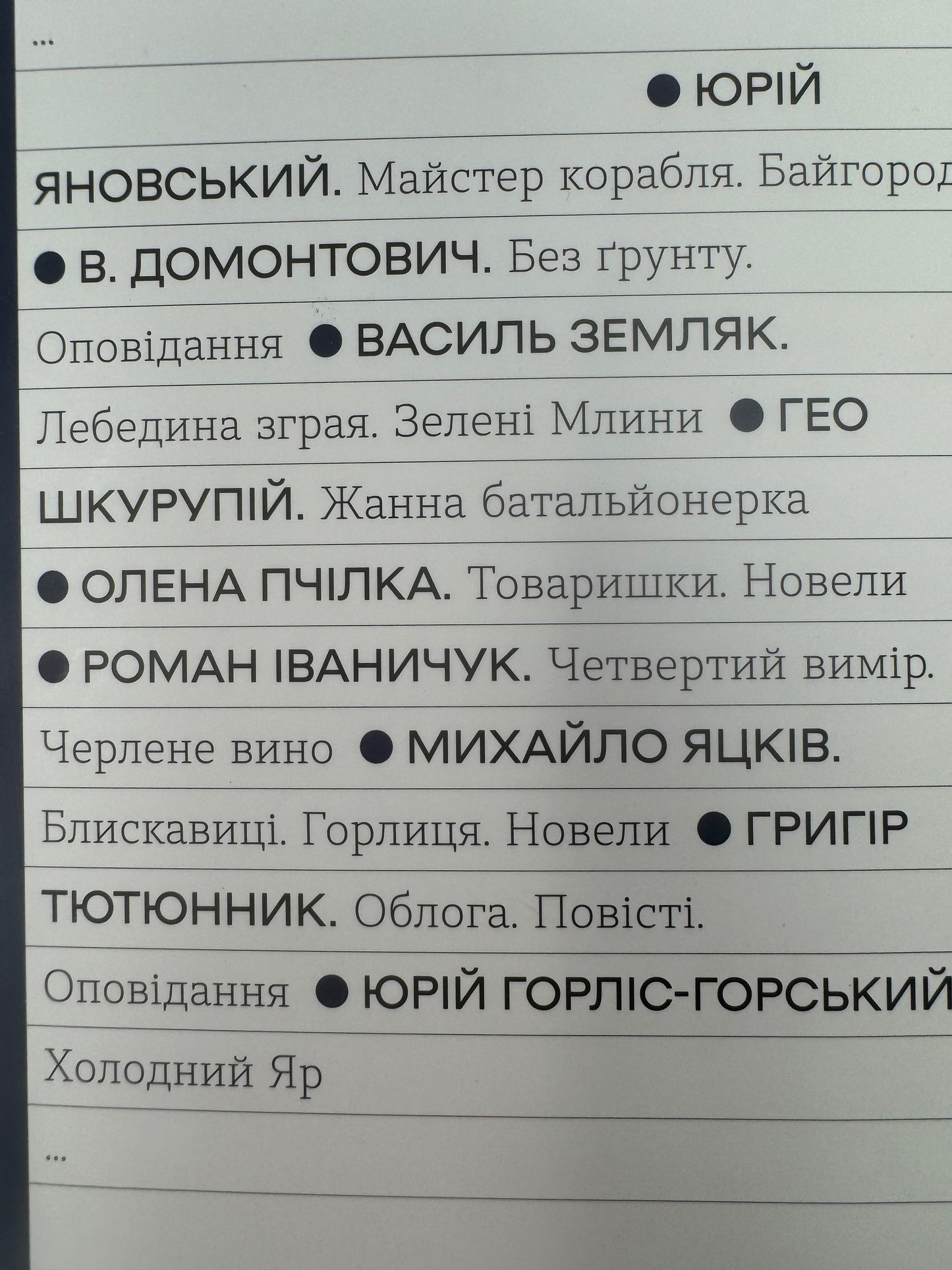 Холодний яр. Юрій Горліс-Горський / Українська історична проза