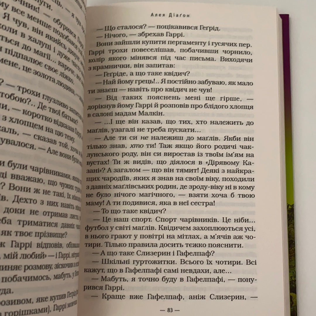 Гаррі Поттер і філософський камінь. Джоан К. Ролінґ / ТОП дитячих книжок українських видавництв