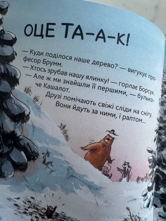 Професор Брумм святкує Різдво. Даніель Напп / Різдвяні дитячі книги купити