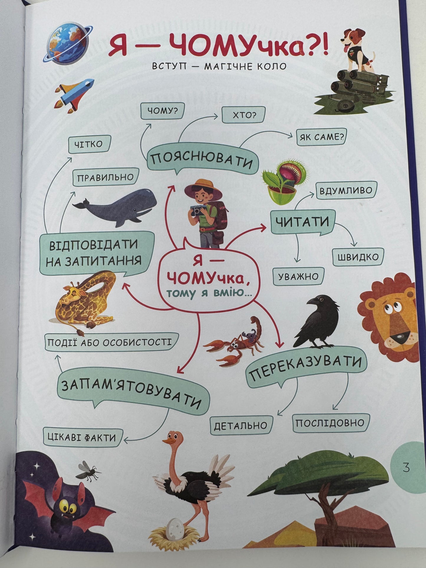 Читанка - ЧОМУчка 8+. Еліна Заржицька / Читанки для дітей