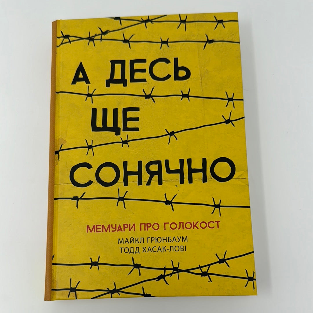 А десь ще сонячно. Мемуари про Голокост. Майкл Ґрюнбаум, Тодд Хасак-Лові / Книги про трагедії людства