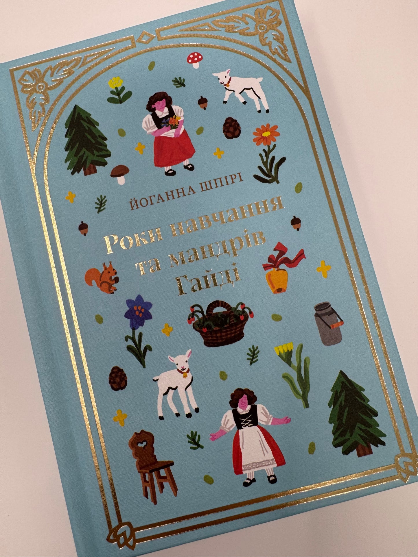 Роки навчання та мандрів Гайді. Йоганна Шпірі / Подарункові книги українською купити в США