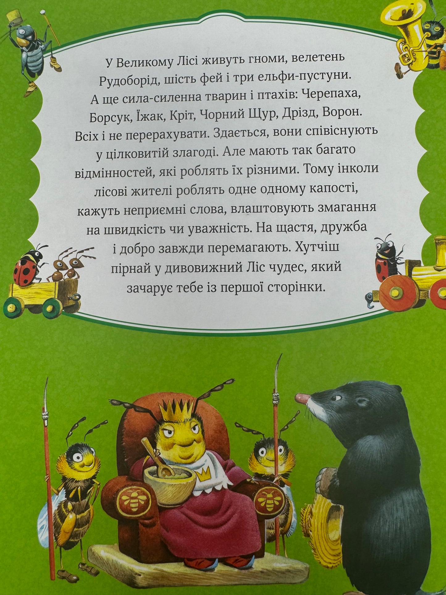 Ліс чудес. З ілюстраціями Тоні Вульфа / Книги для дітей українською купити США