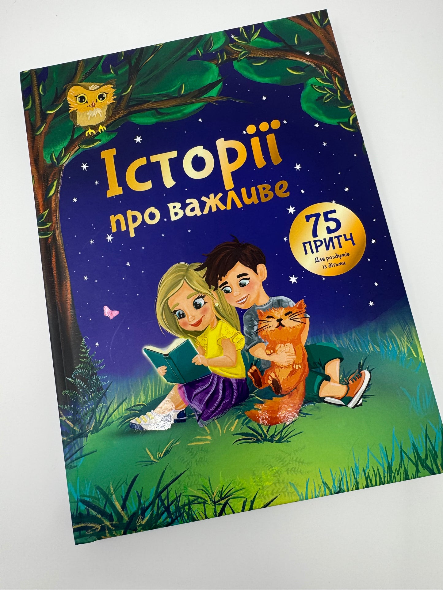 Історії про важливе. 75 притч для роздумів із дітьми / Притчі та історії для дітей