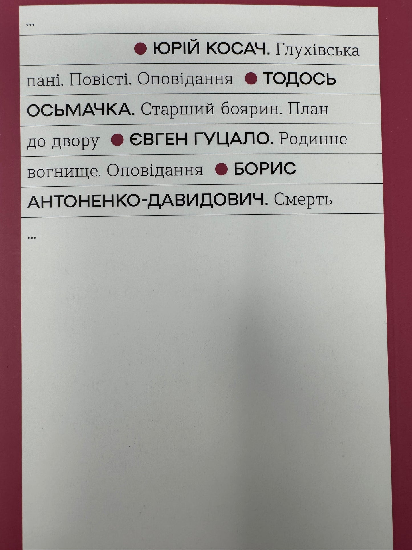 Смерть. Борис Антоненко-Давидович / Класика українська книги купити в США