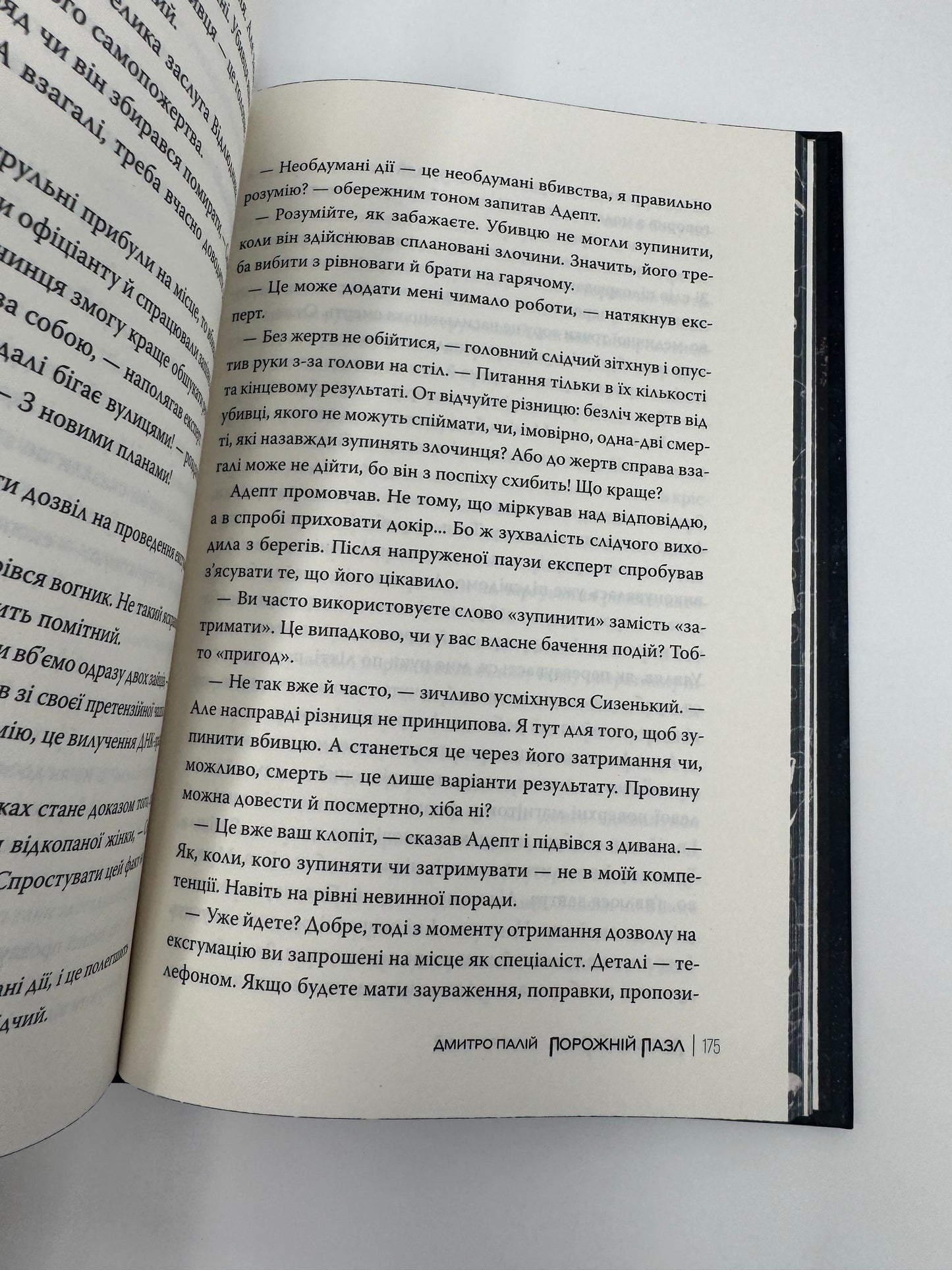 Порожній пазл. Дмитро Палій / Книги українські сучасні романи