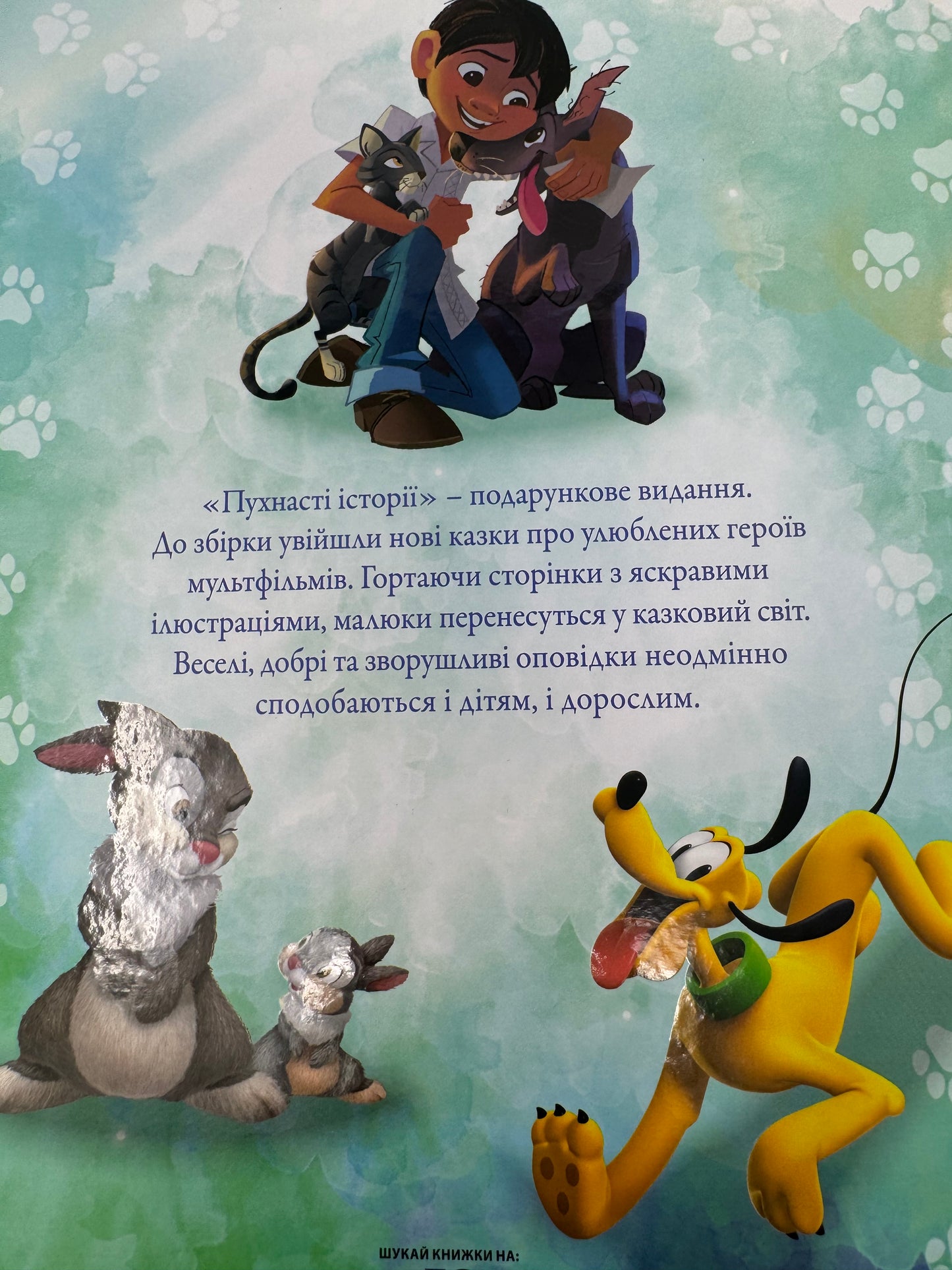 Пухнасті історії. Колекція Disney / Disney книги українською