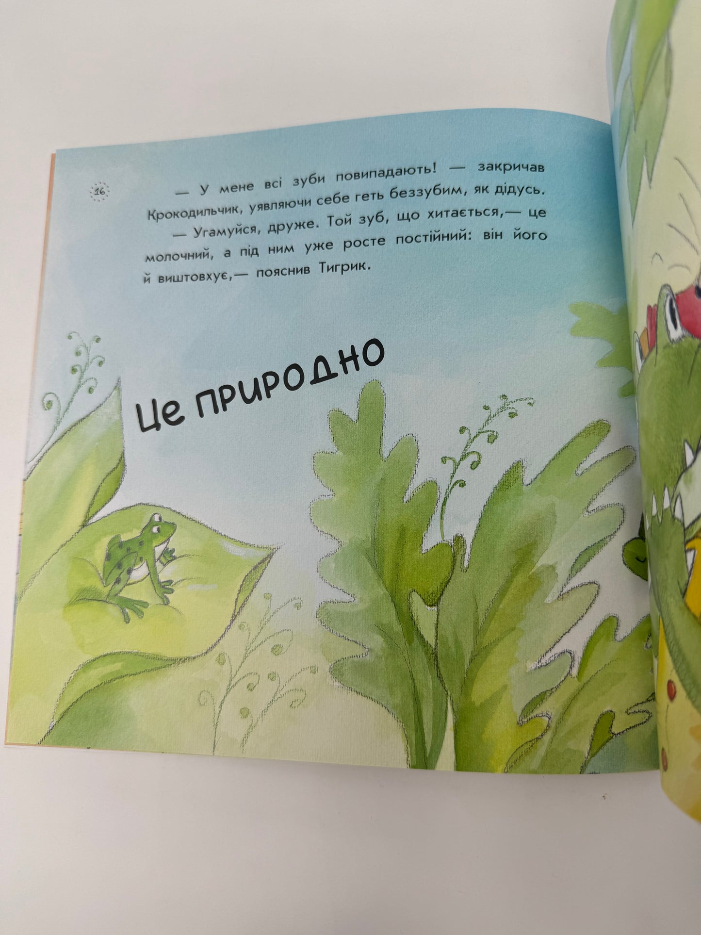 Як у Крокодильчика випав зуб. Цікавинки про дорослішання / Книги для дітей про зуби