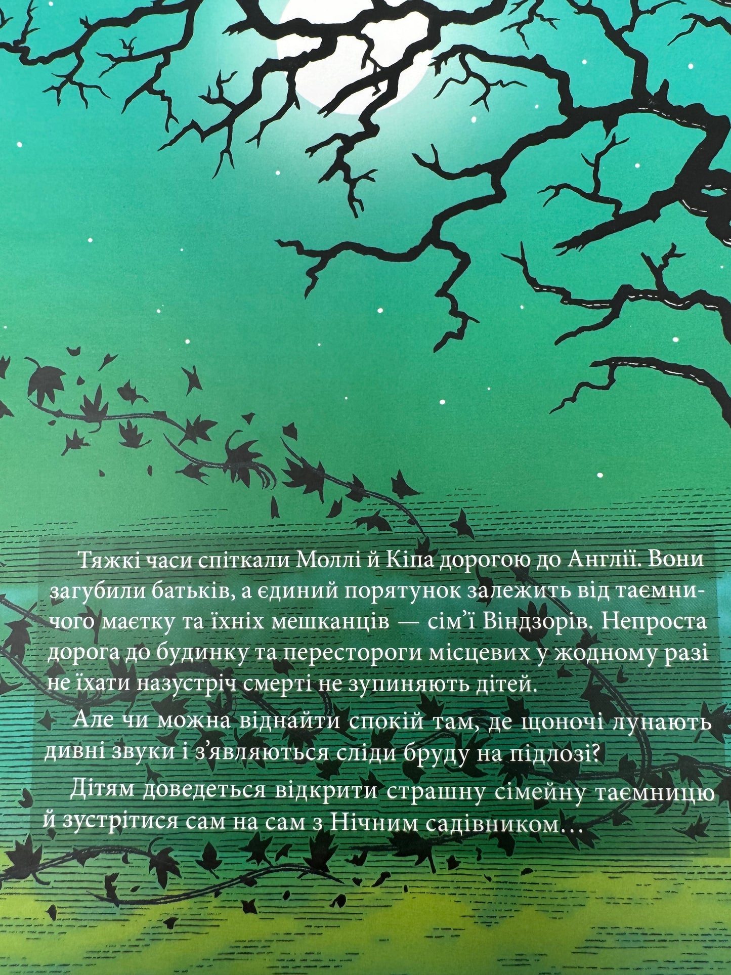 Нічний садівник. Джонатан Оксʼє / Книги українською в США