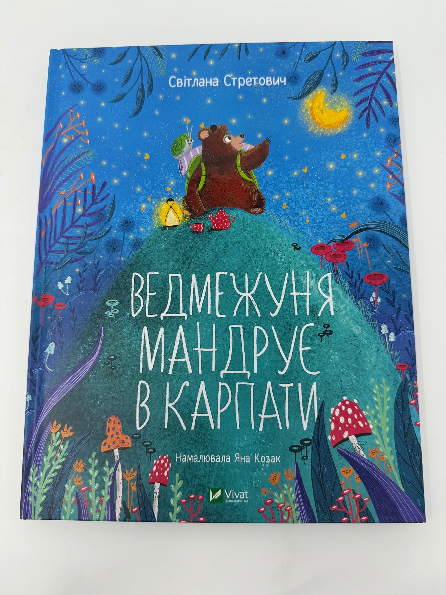 Ведмежуня мандрує в Карпати. Світлана Стретович / Українські книги для дітей