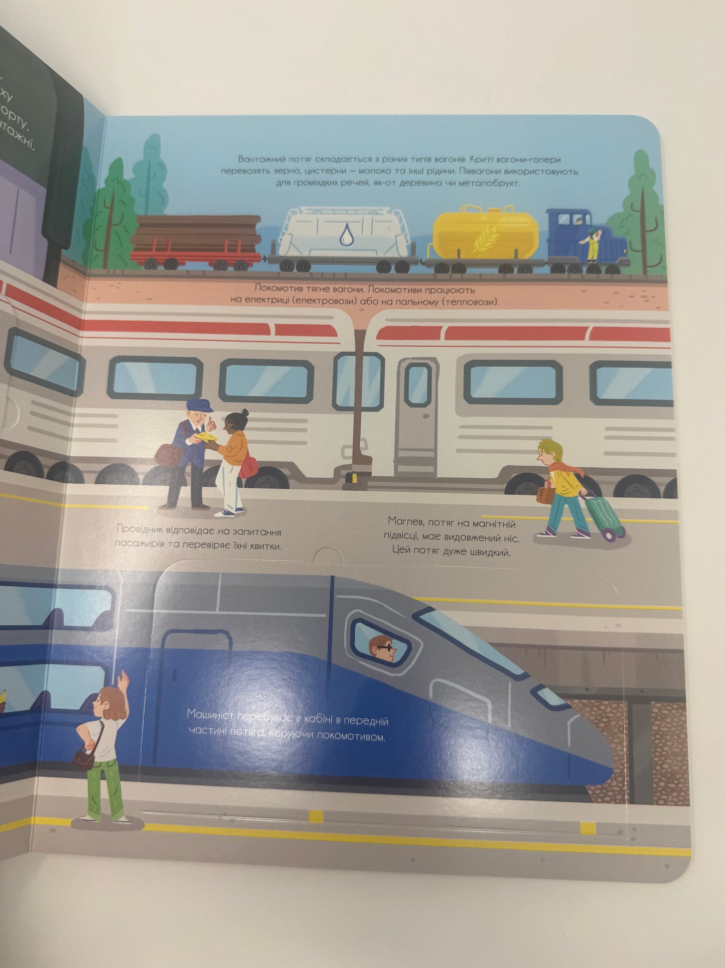 Корисний транспорт. Сільві Мішлен / Книги для дітей про транспорт