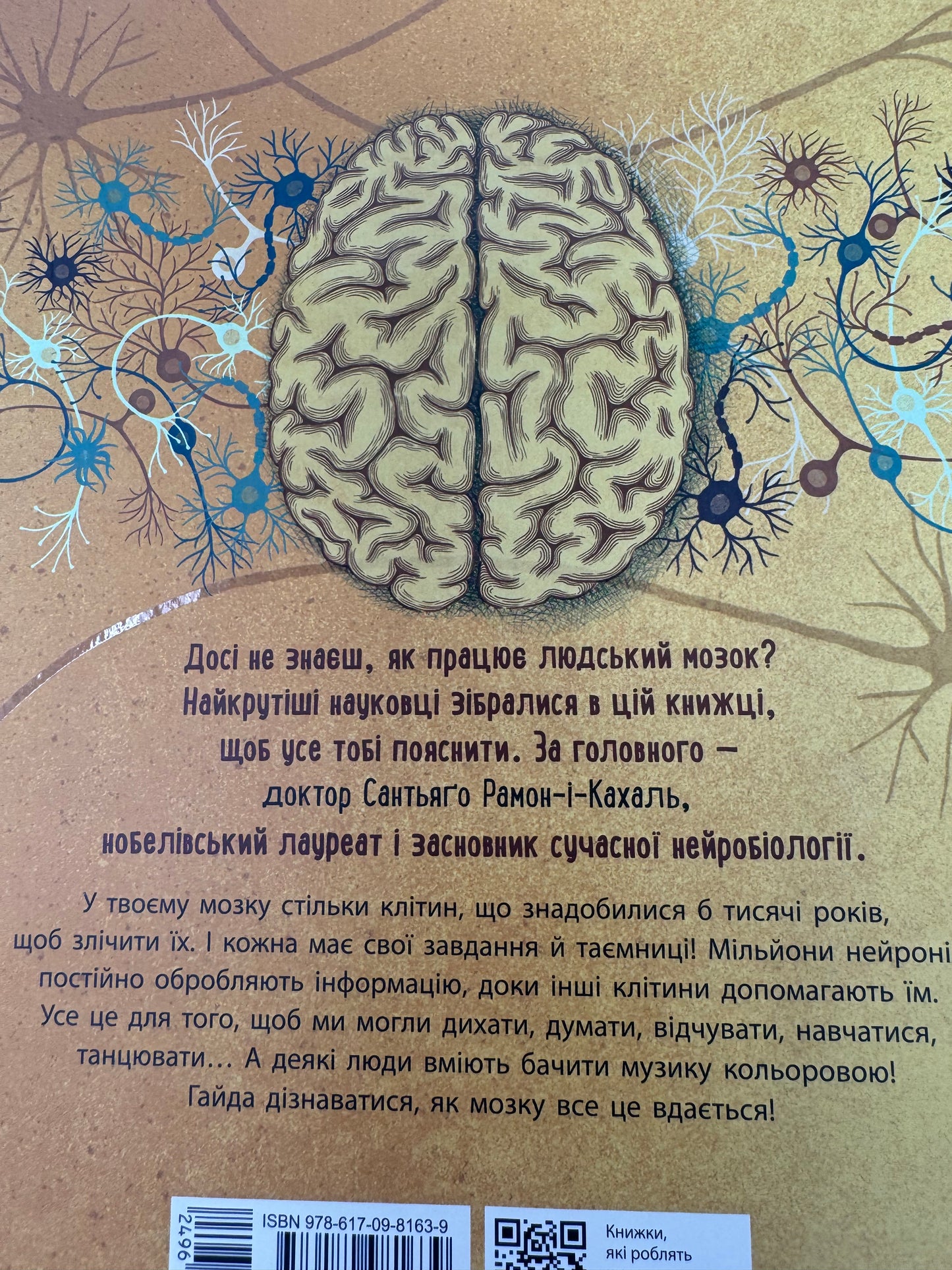 Як працює людський мозок / Пізнавальні книги для дітей