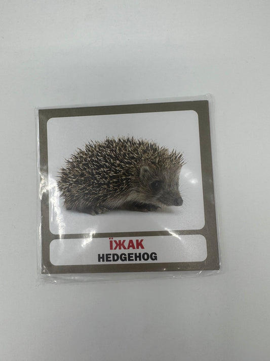 Лісові тварини. Forest animals. Двомовні картки (українська/англійська) / Двомовні картки Домана в США. Bilingual cards