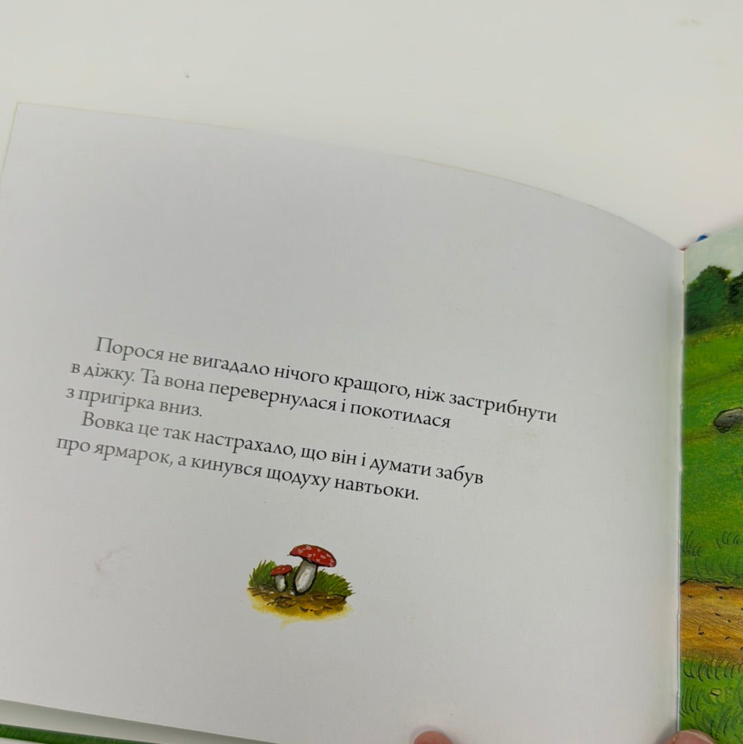 Троє маленьких поросят і злий вовк. Чарівні казки. Аксель Шеффлер / Улюблені книги українських дітей